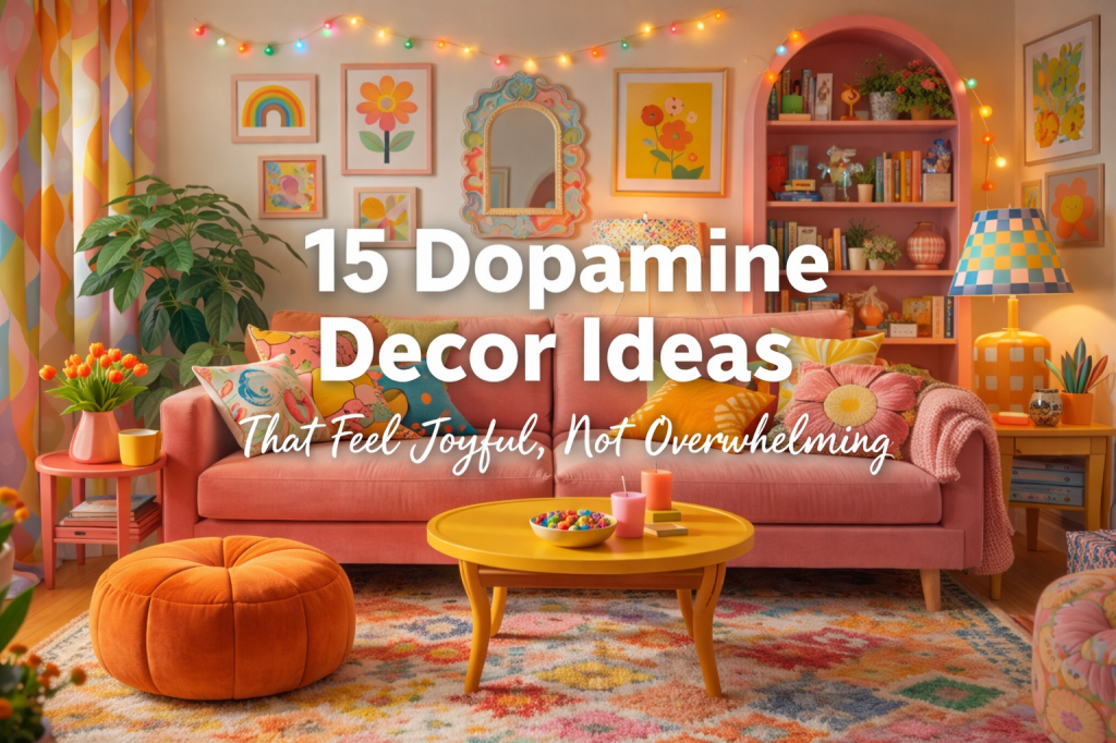 15 Dopamine Decor Ideas That Feel Joyful, Not&nbsp;Overwhelming