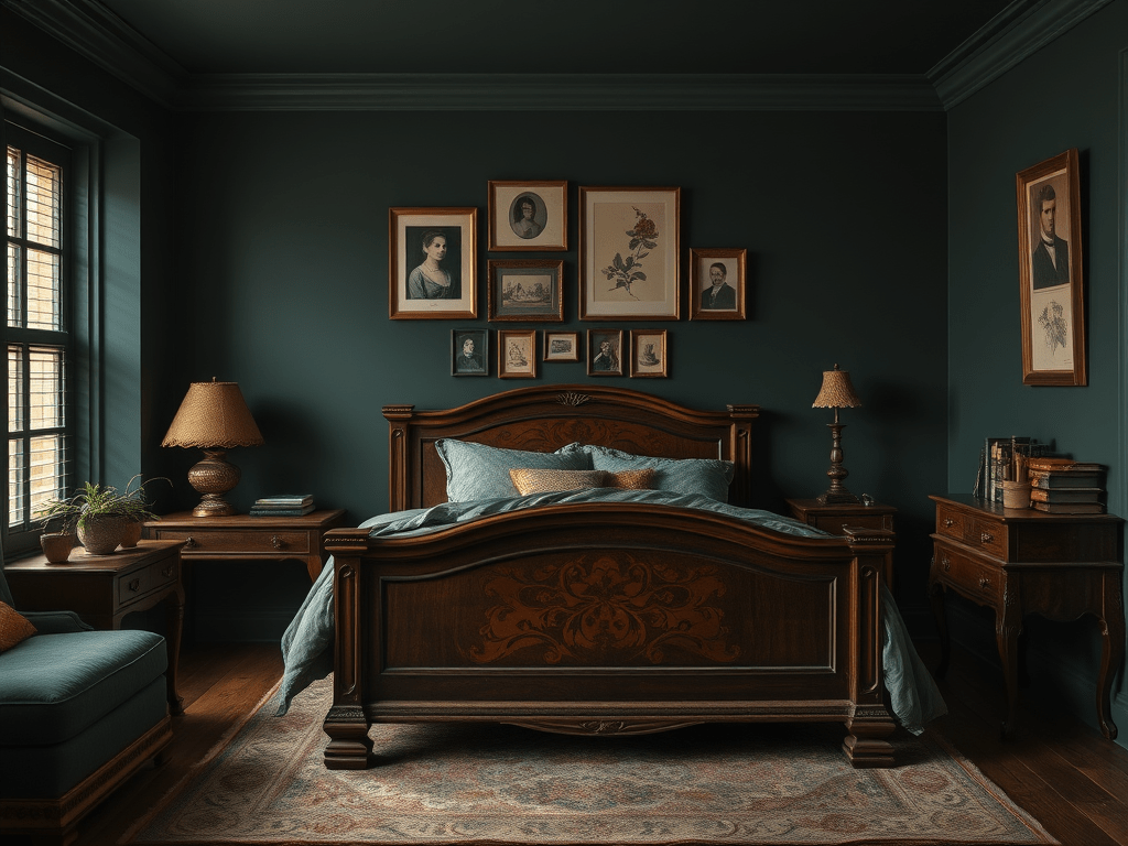 12 Dark Academia Bedroom&nbsp;Ideas