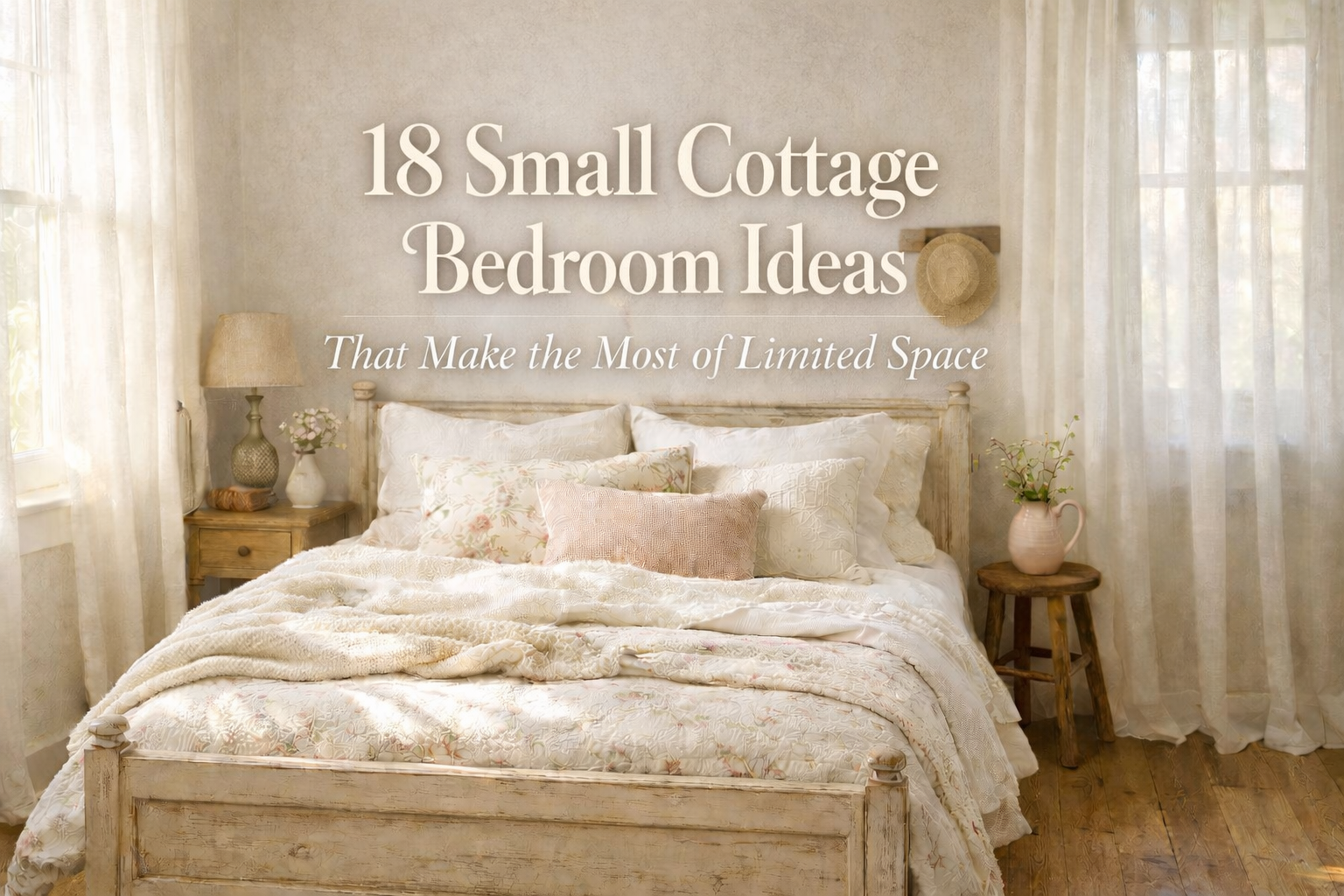 18 Small Cottage Bedroom Ideas That Make the Most of Limited Space