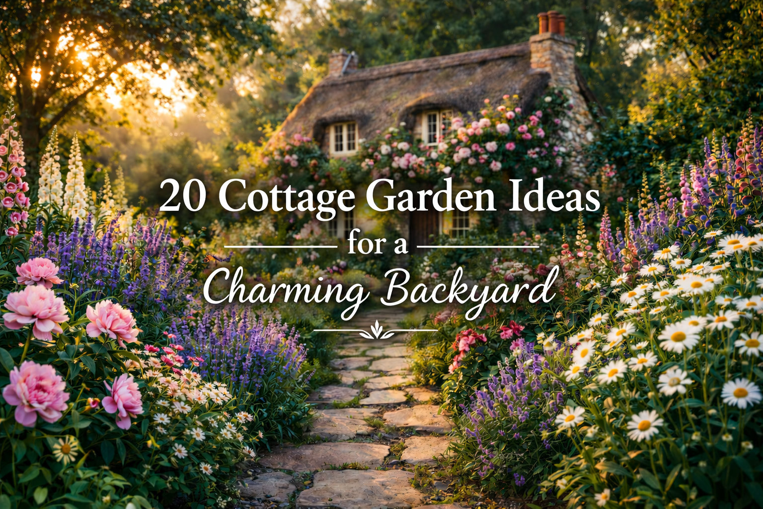 20 Cottage Garden Ideas for a Charming Backyard