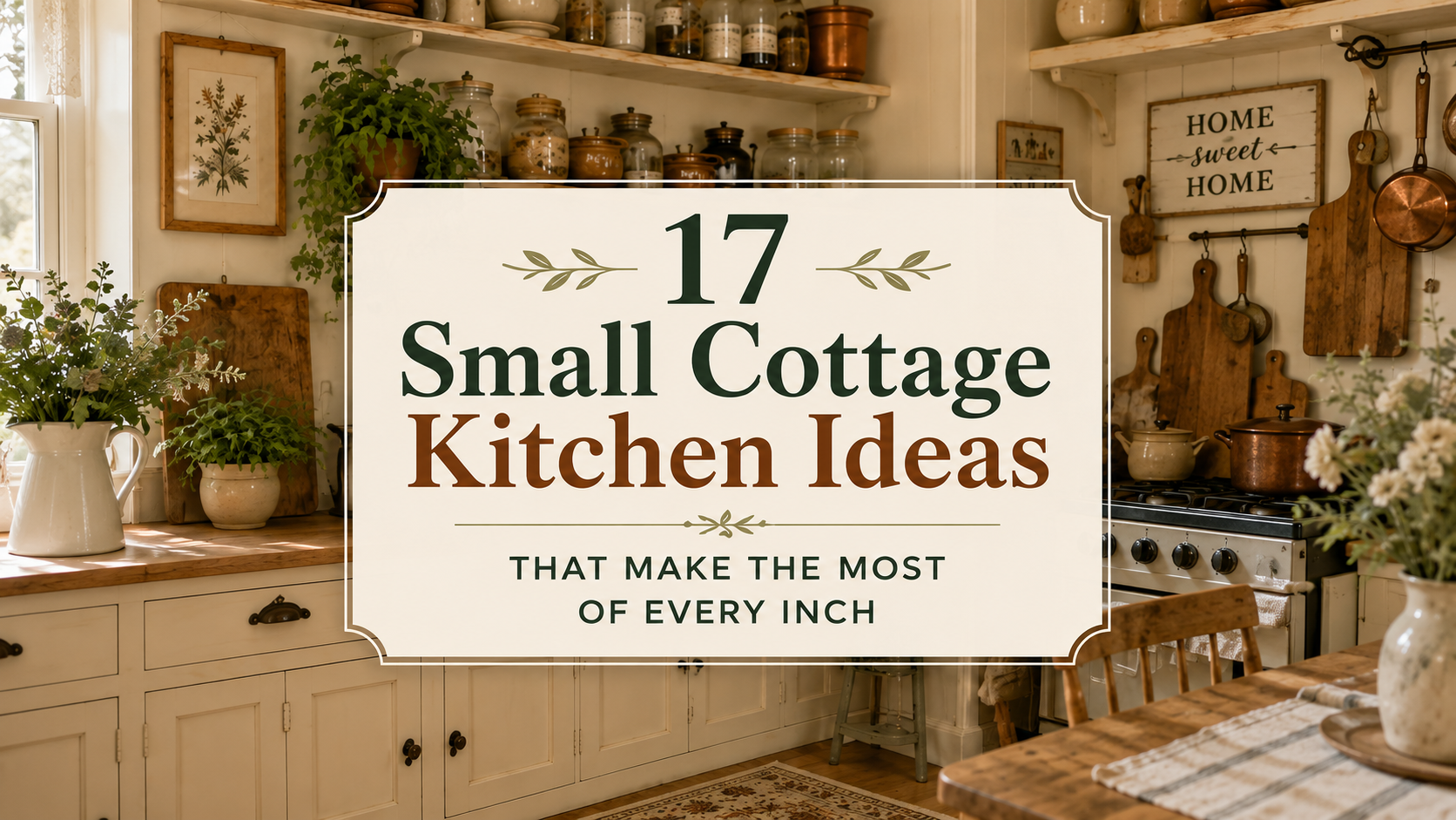 17 Small Cottage Kitchen Ideas That Make the Most of Every Inch