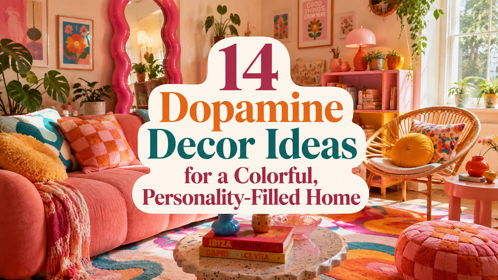 14 Dopamine Decor Ideas for a Colorful, Personality-Filled Home